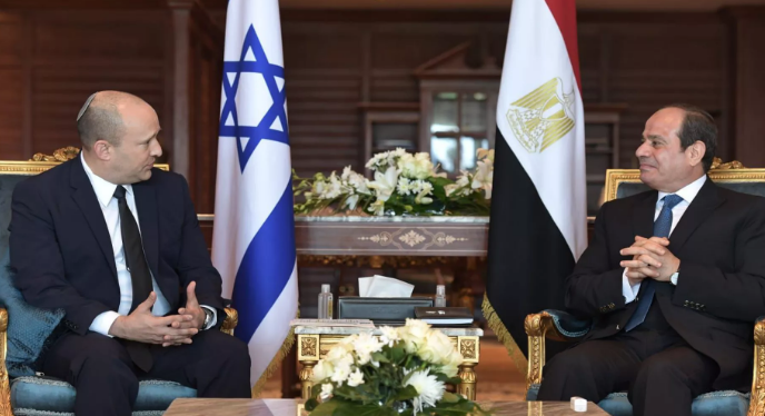 لقاء السيسي وبينيت بعيون الصحافة الإسرائيلية